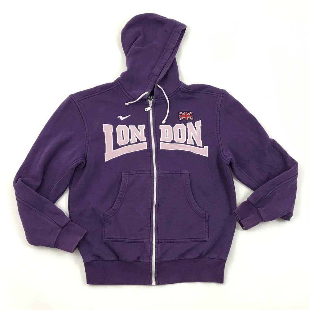 Scott & Fox Womens Zip Up Hoodie Size Large Purple